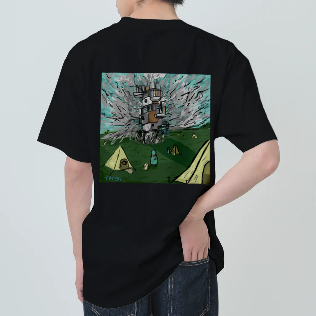 TACOSのTraveling town ヘビーウェイトTシャツ