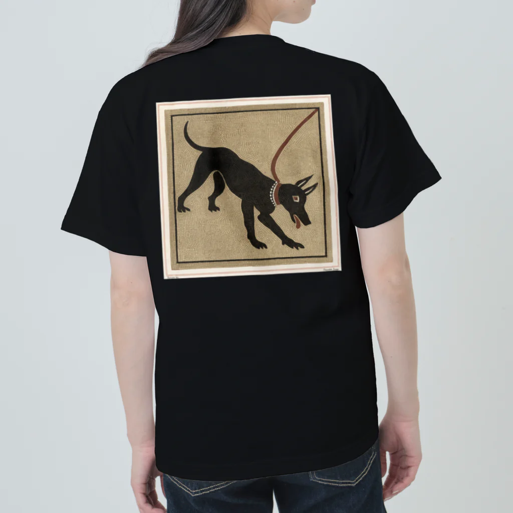 J. Jeffery Print Galleryのポンペイの番犬 ヘビーウェイトTシャツ