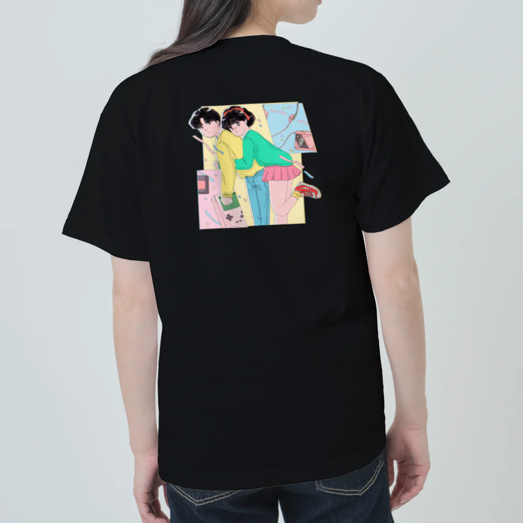 午前3時(3:00am)SHOP🍒の男の子と女の子 ヘビーウェイトTシャツ