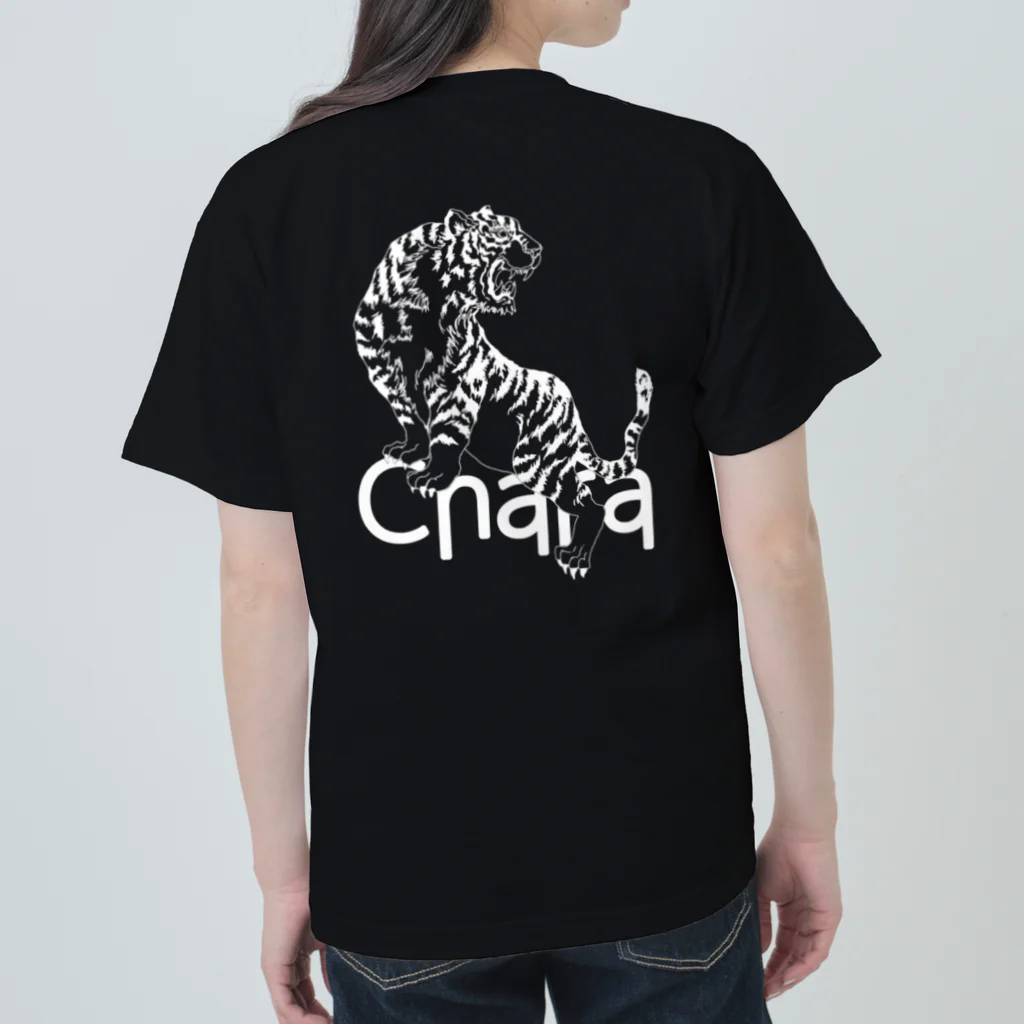 Chara Tiger motorcycleのChara Tiger×tamamushi Heavyweight T-Shirt