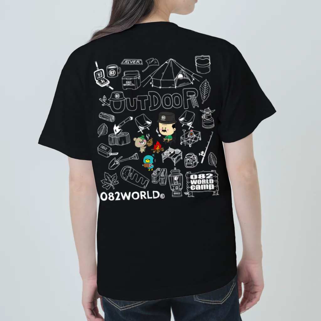 082WORLDの０８２アウトドアタイプ２ Heavyweight T-Shirt