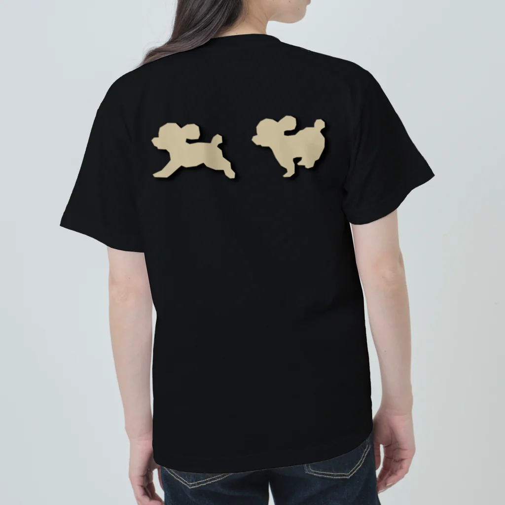 NTRLのトイプードルのラテくん Heavyweight T-Shirt