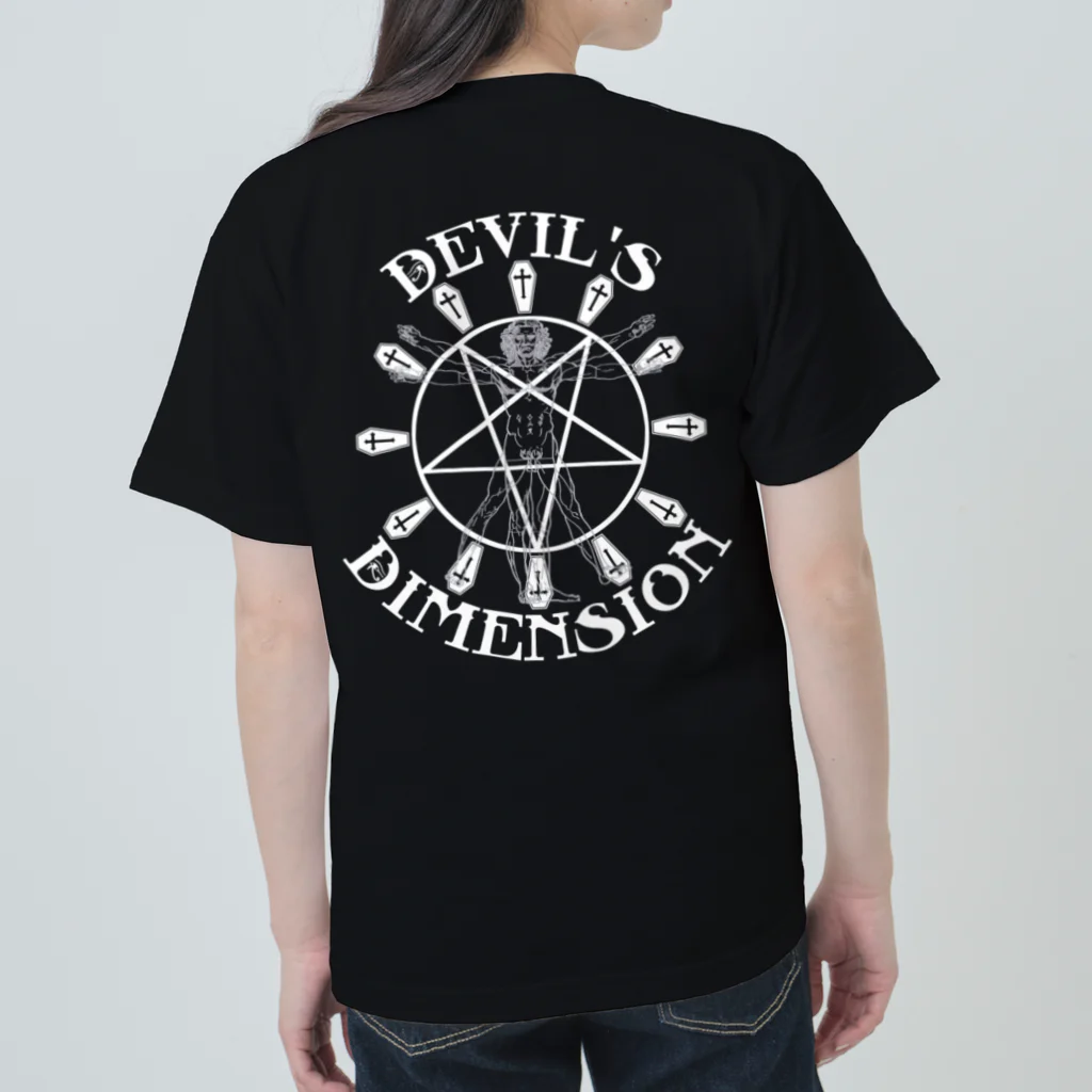 SATAN'S  KITTENSのDEVILS DIMENSION No.1 Short Sleeve  ヘビーウェイトTシャツ