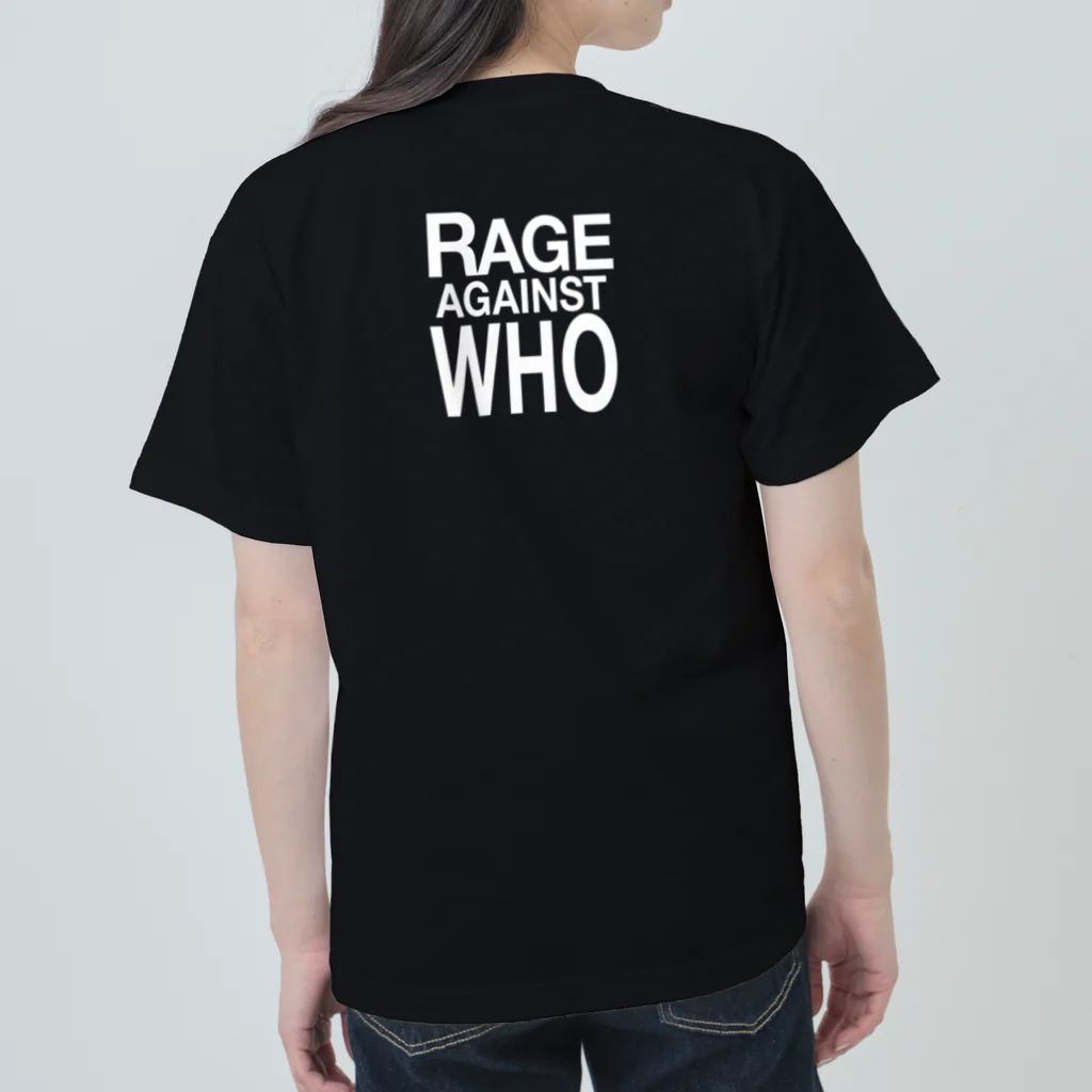 NET SHOP MEKのRAGE AGAINST WHO ヘビーウェイトTシャツ