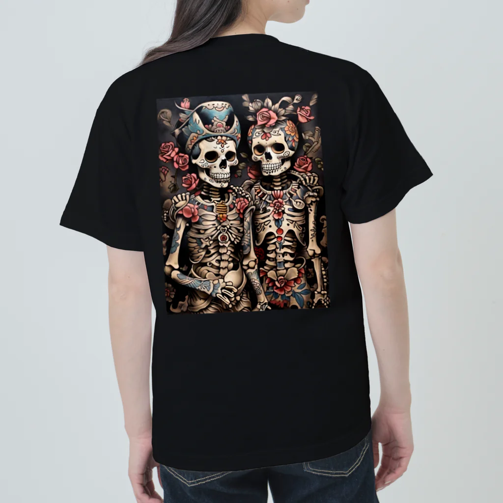 Skull sectionのきれいなガイコツ Heavyweight T-Shirt