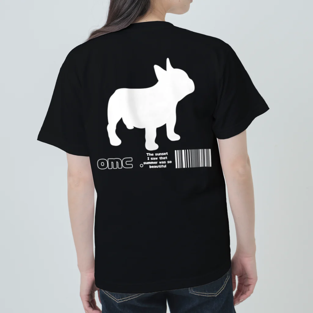 おもちショップのフレブルくんby OMC. ヘビーウェイトTシャツ