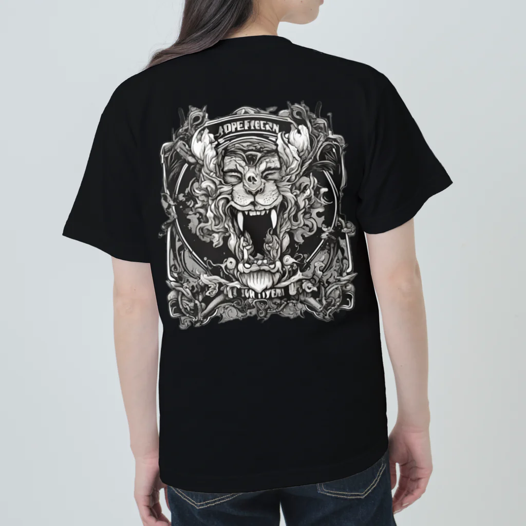 3児のズボラ母ちゃんの獅子の怒り Heavyweight T-Shirt