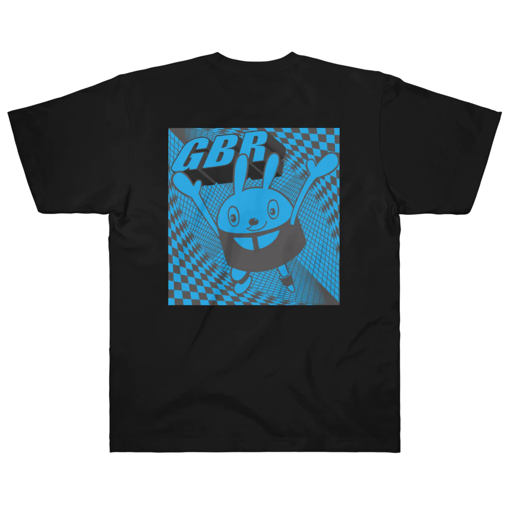 バンズオリジナルの<GBR>ロビット BLUE ヘビーウェイトTシャツ