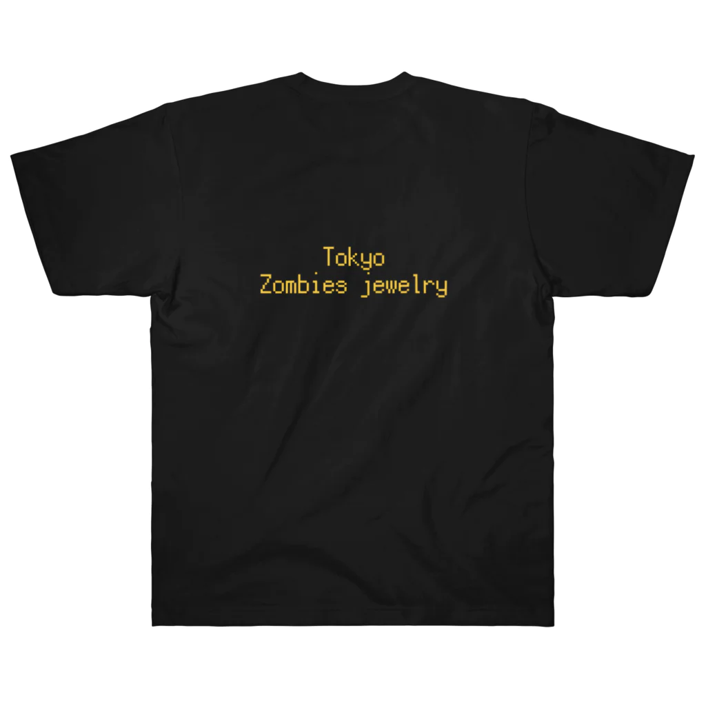 Tokyo　Zombies jewelryのgold　t-shirt ヘビーウェイトTシャツ