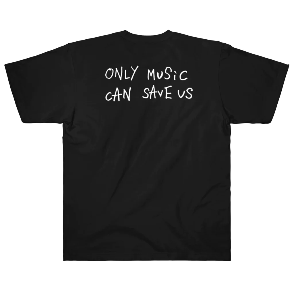 LibraのNo music No Life ヘビーウェイトTシャツ