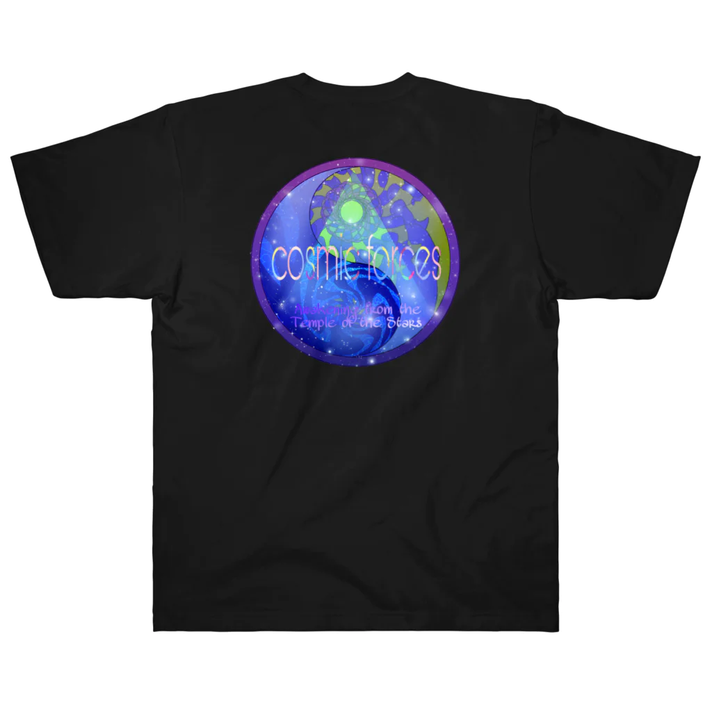 💖宇宙整体♪🌈♪こころからだチャンネル♪💖の星の神殿からの覚醒　cosmic foreces Heavyweight T-Shirt