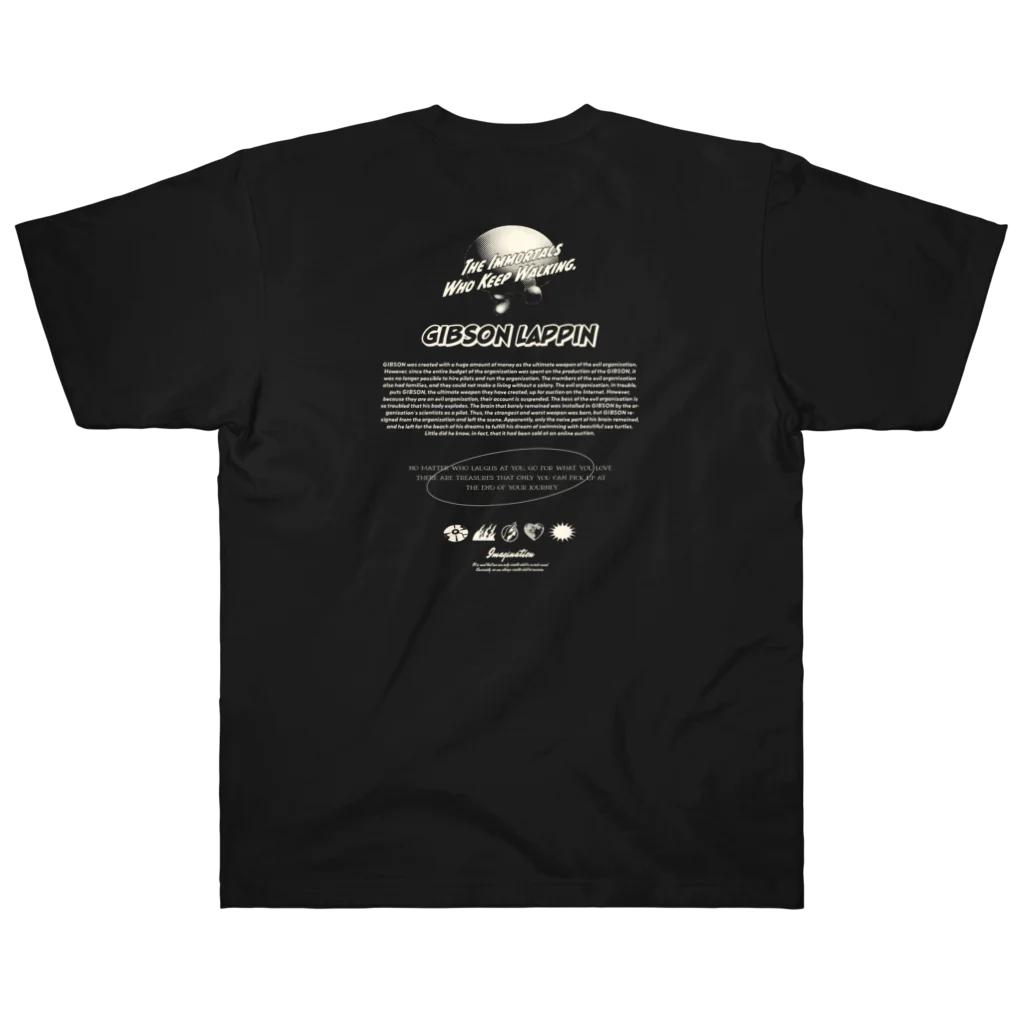 yamaguchi_shunsuke_のComfortable WALKING ー GIBSON LAPPIN ー Heavyweight T-Shirt