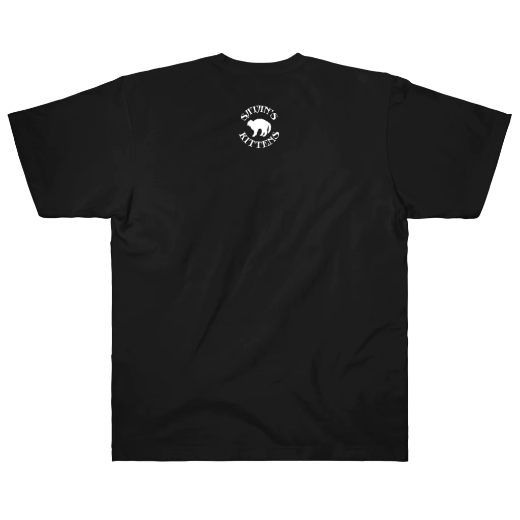 SATAN'S  KITTENSの黒猫派T Heavyweight T-Shirt