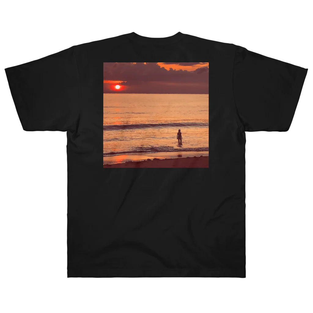 Chit-Chatのsunset 2 ヘビーウェイトTシャツ