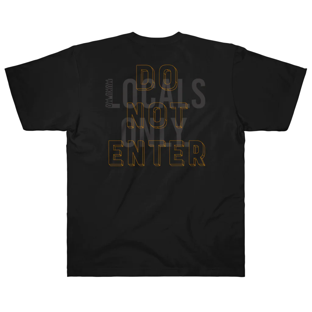 muku-moのMUKU-MO LOCALS 「DO NOT ENTER」 Heavyweight T-Shirt