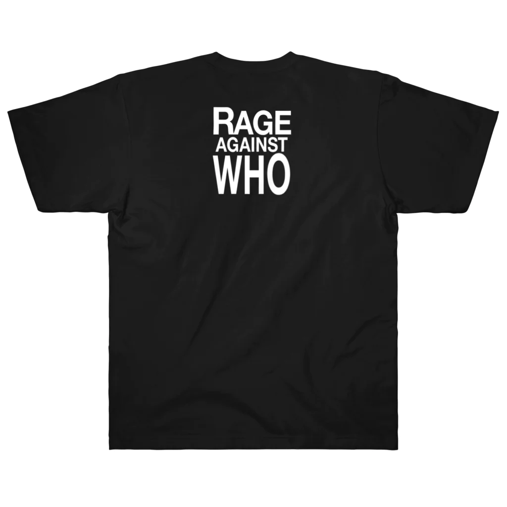 NET SHOP MEKのRAGE AGAINST WHO ヘビーウェイトTシャツ