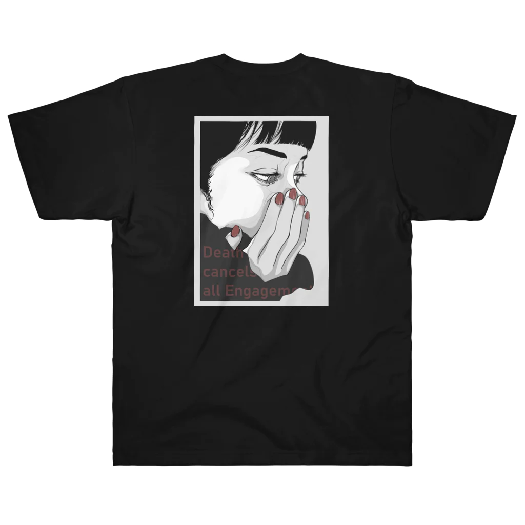 PUPPET FACEのPORTRAIT_01 Heavyweight T-Shirt