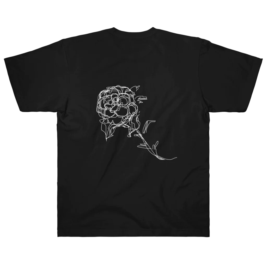 建築学生の部屋のrose Heavyweight T-Shirt