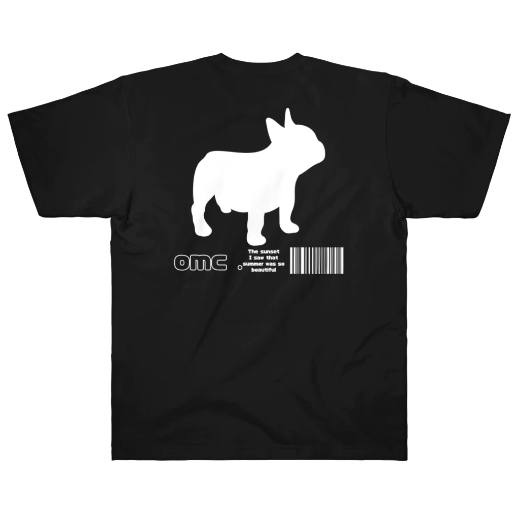 おもちショップのフレブルくんby OMC. ヘビーウェイトTシャツ