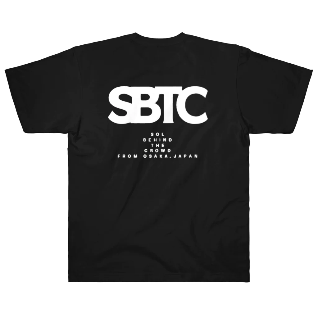 SOL BEHIND THE CROWDのSOL BEHIND THE CROWD ロゴ Heavyweight T-Shirt