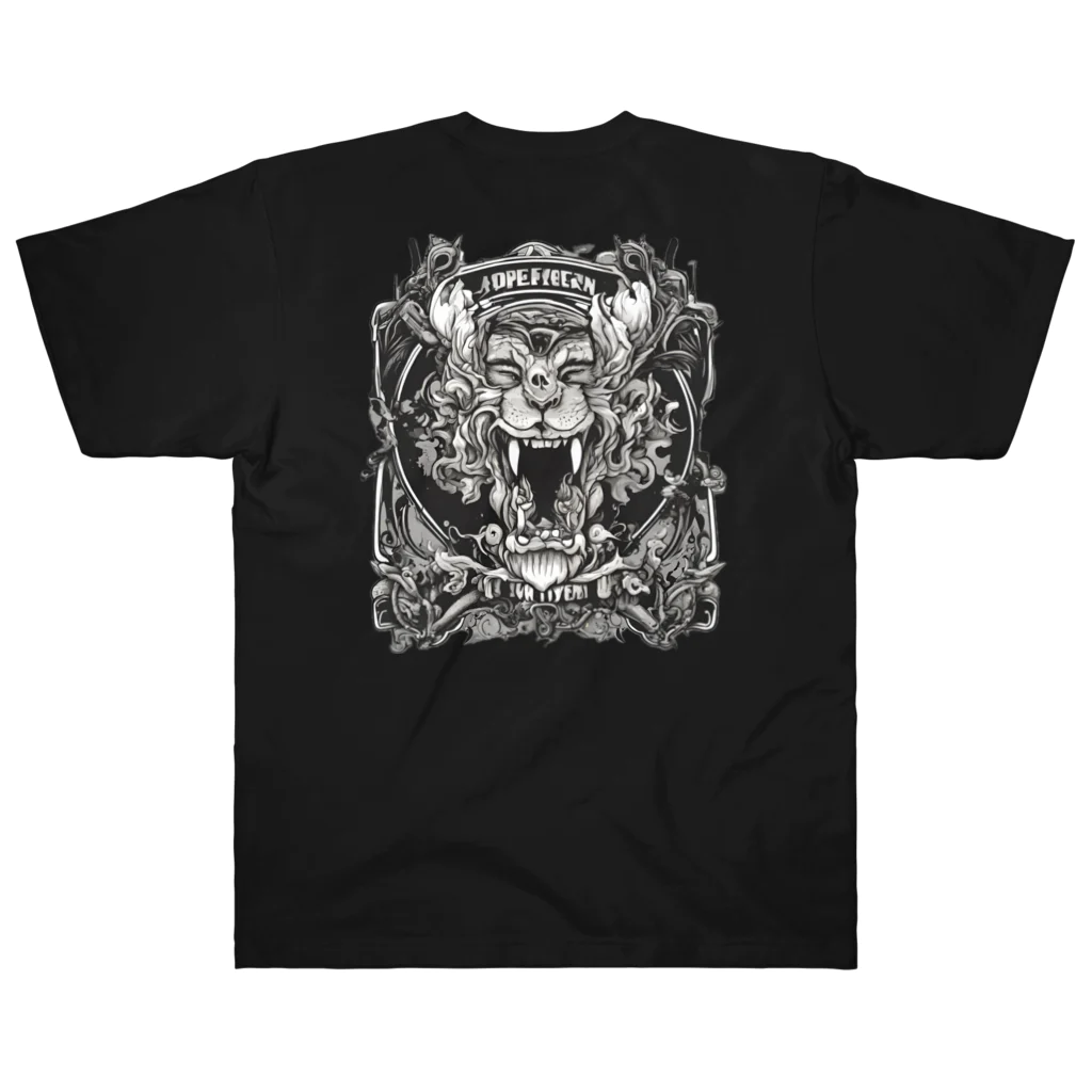 3児のズボラ母ちゃんの獅子の怒り Heavyweight T-Shirt