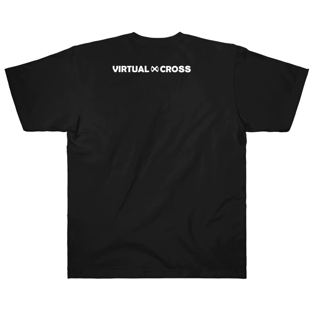 VIRTUAL CROSSのShiba Logo white  Heavyweight T-Shirt