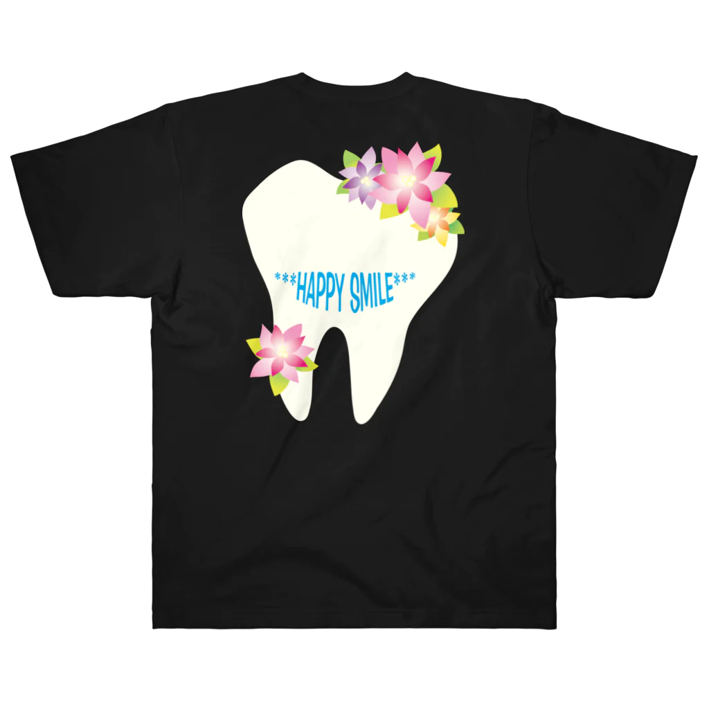 ハイジなわた歯 by Yamie Artのヘルスケアコーススタッフユニフォーム ヘビーウェイトTシャツ