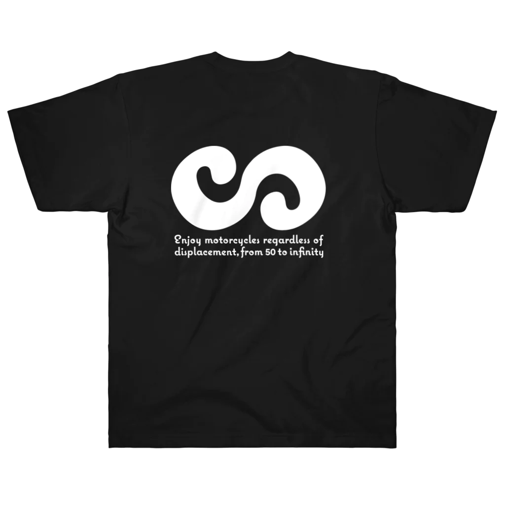 50infinityの50infinity(LogotypeA-W) ヘビーウェイトTシャツ