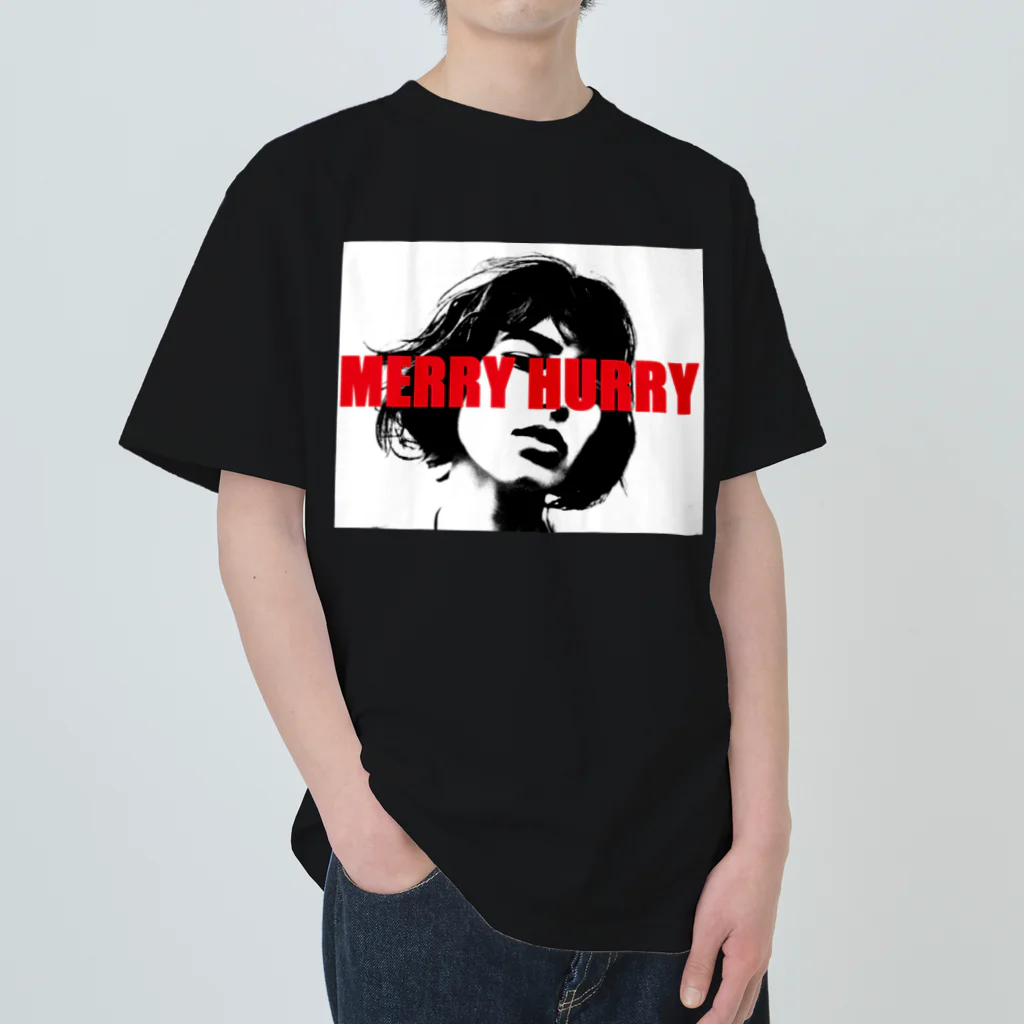 MERRY HURRYの②HW girl2022 Heavyweight T-Shirt