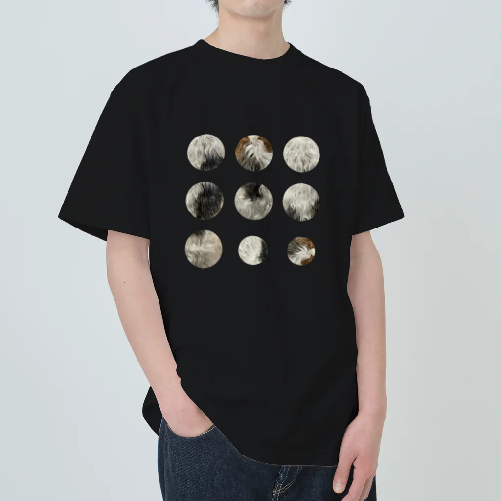 cosajisalut100ponの９3．モ毛モ毛の惑星 Heavyweight T-Shirt