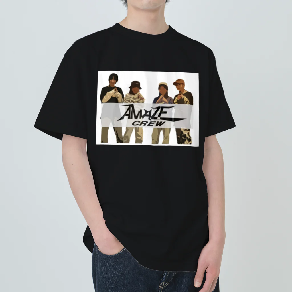 muto streetのAMAZE CREW ② ヘビーウェイトTシャツ