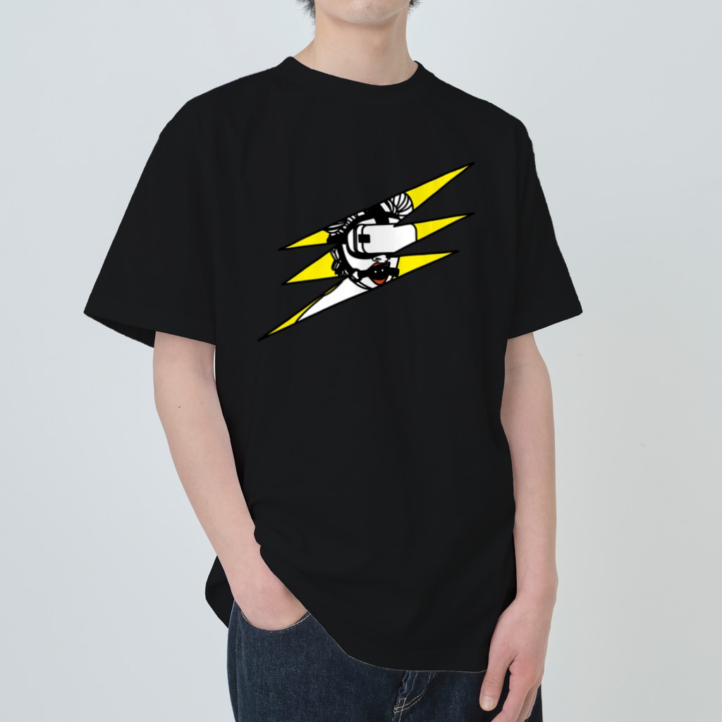 中華呪術堂（チャイナマジックホール）の【黄・前】电动催眠装置  Heavyweight T-Shirt