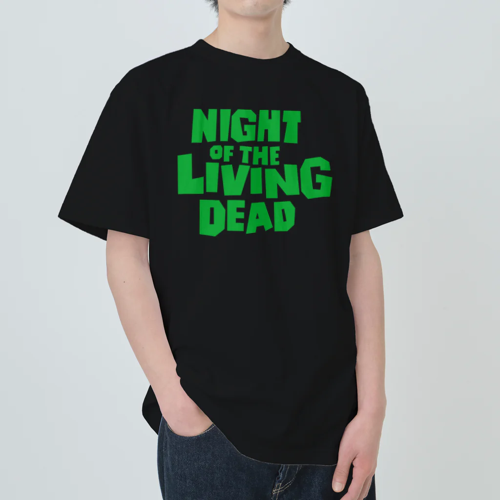 stereovisionのNight of the Living Dead_ロゴ Heavyweight T-Shirt