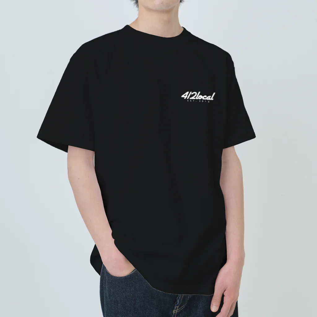 ZOOMINの412local LOGO T-shirt ヘビーウェイトTシャツ