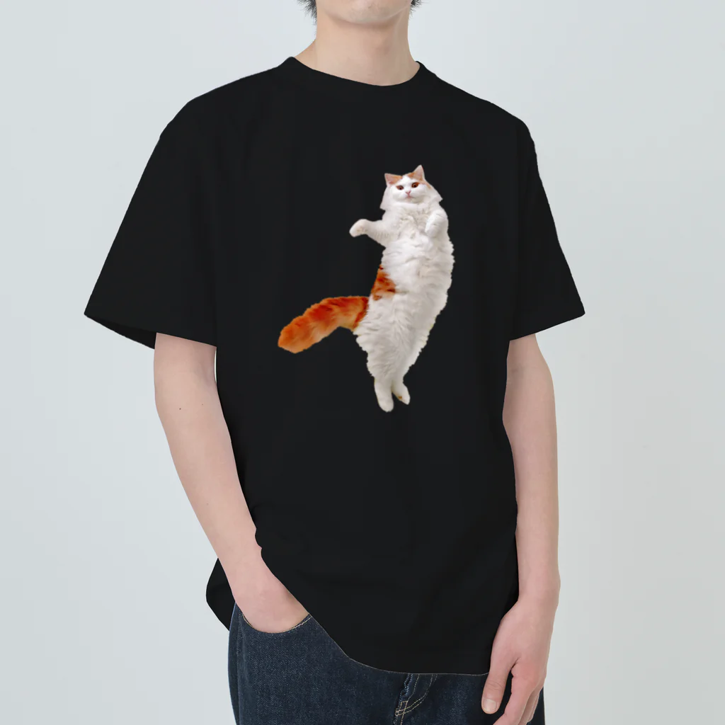 小猫まりのみにき Heavyweight T-Shirt