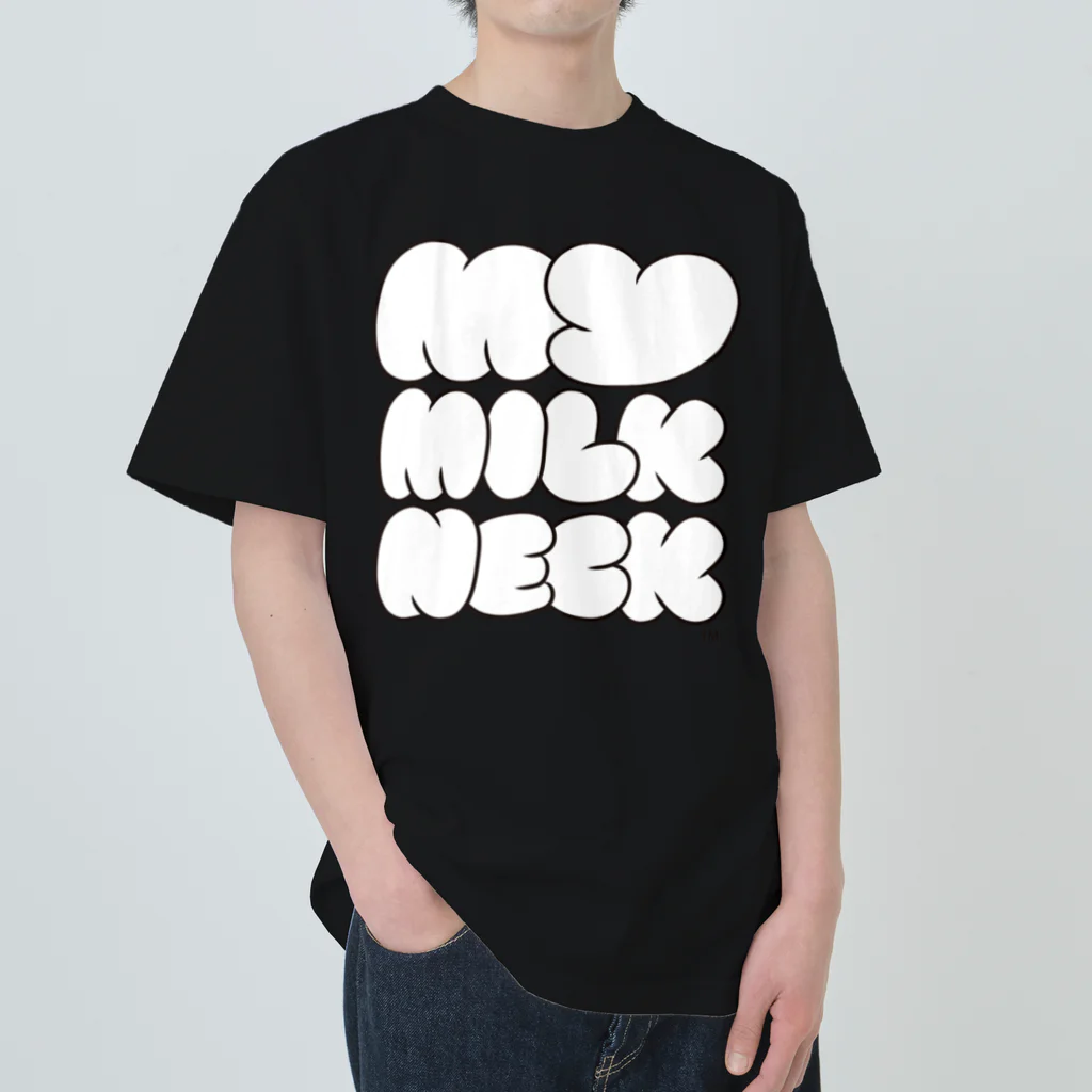 mographのmilk neck ヘビーウェイトTシャツ