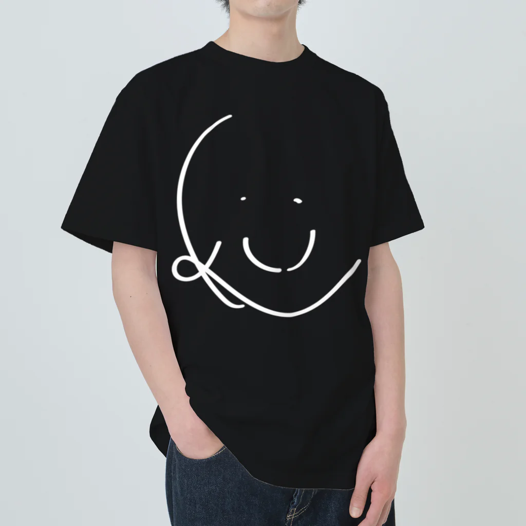 キイフォルダ／kiifolderのスマイルsmile ホワイト Heavyweight T-Shirt