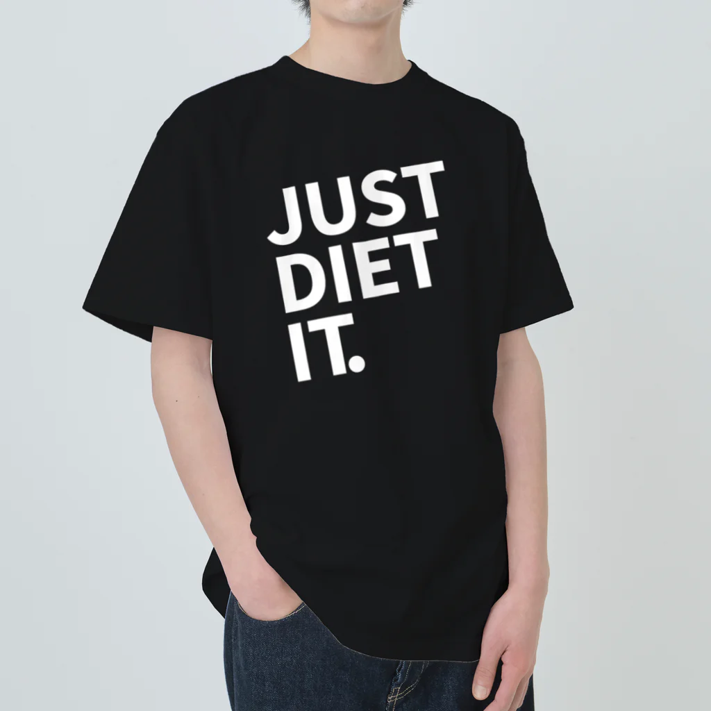 Diet LabのJUST DIET IT. ヘビーウェイトTシャツ