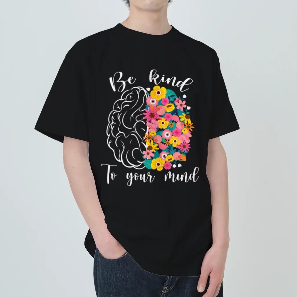 SensiSense センシセンスのBe kind to your mind Heavyweight T-Shirt