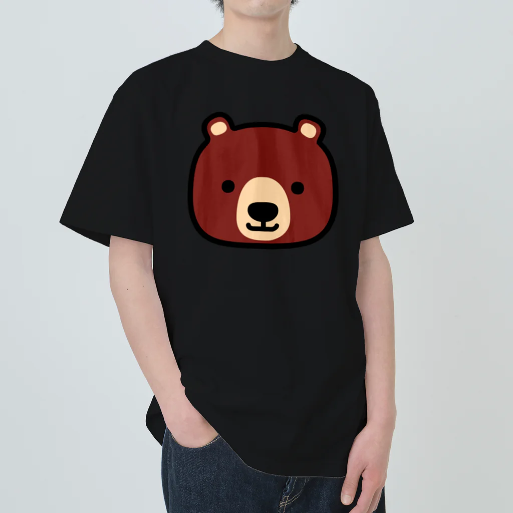 semioticaのきまぐれクマー ヘビーウェイトTシャツ