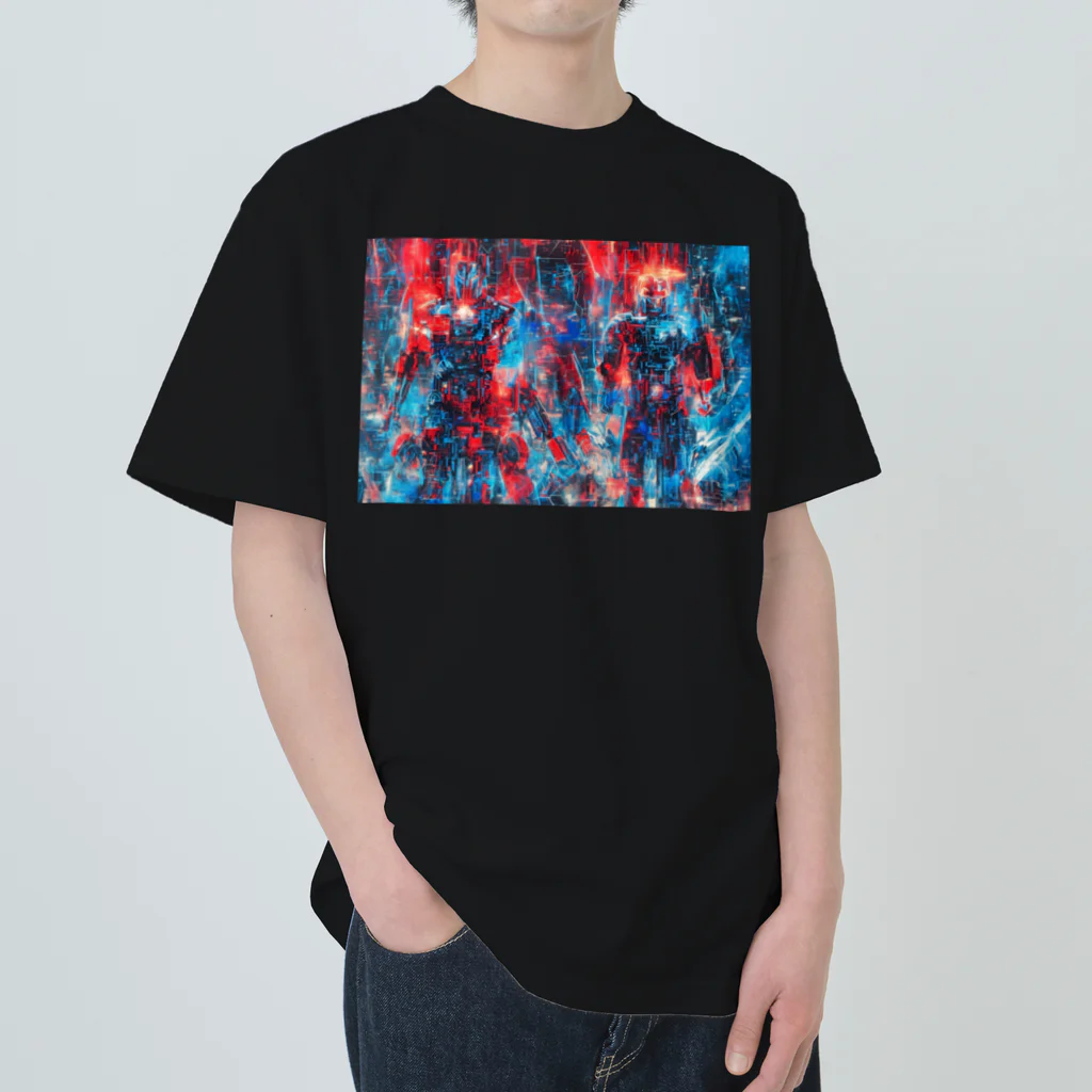 ZEKIAのFuturistic dystopian Heavyweight T-Shirt