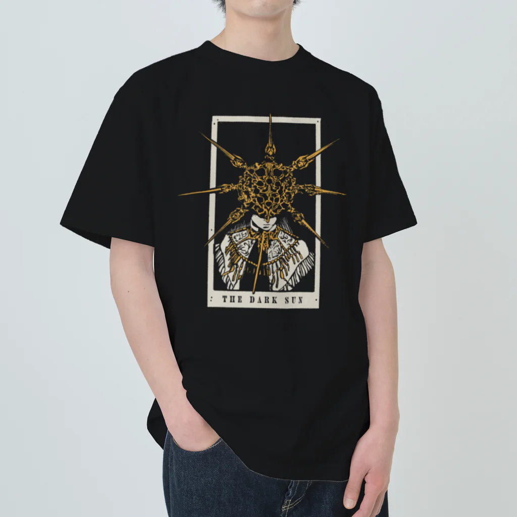 abdallahmarcosのThe Dark Sun Heavyweight T-Shirt