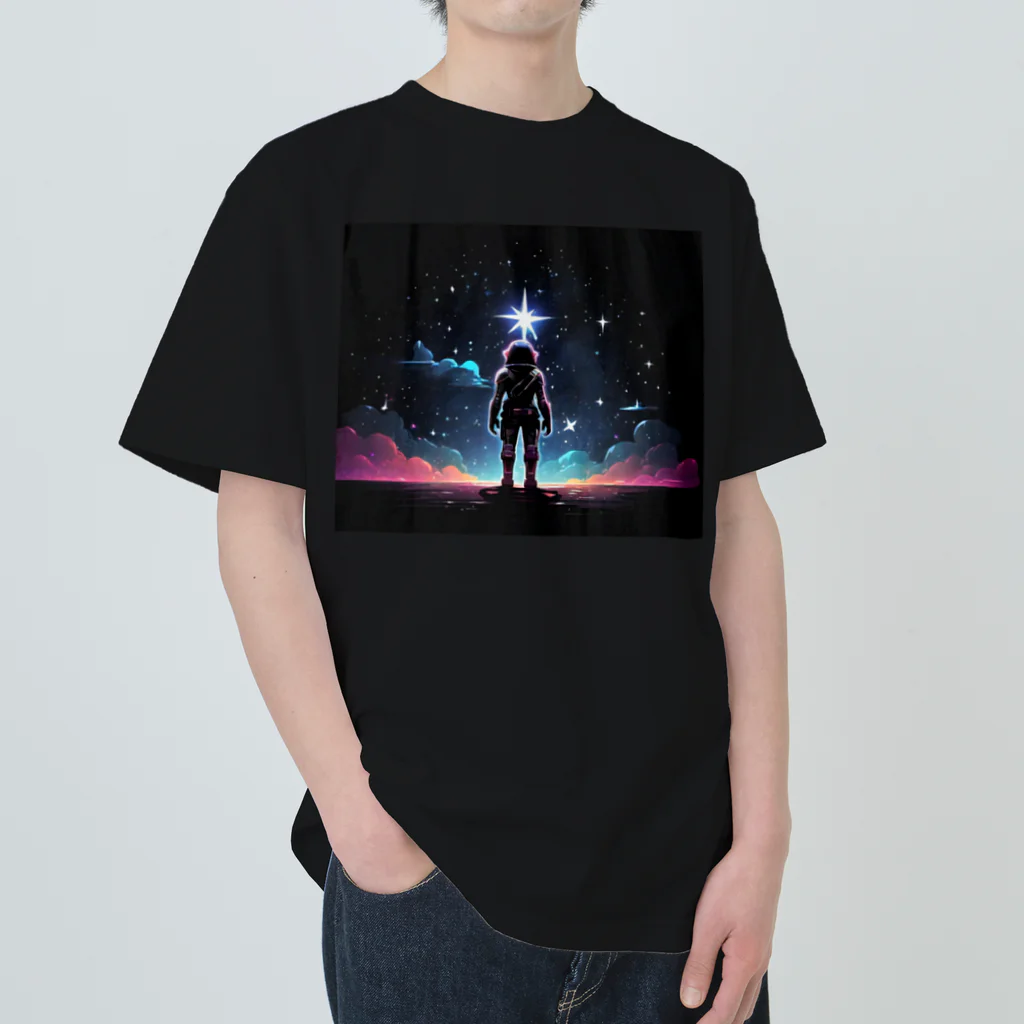 Jeffchの一等星 ヘビーウェイトTシャツ