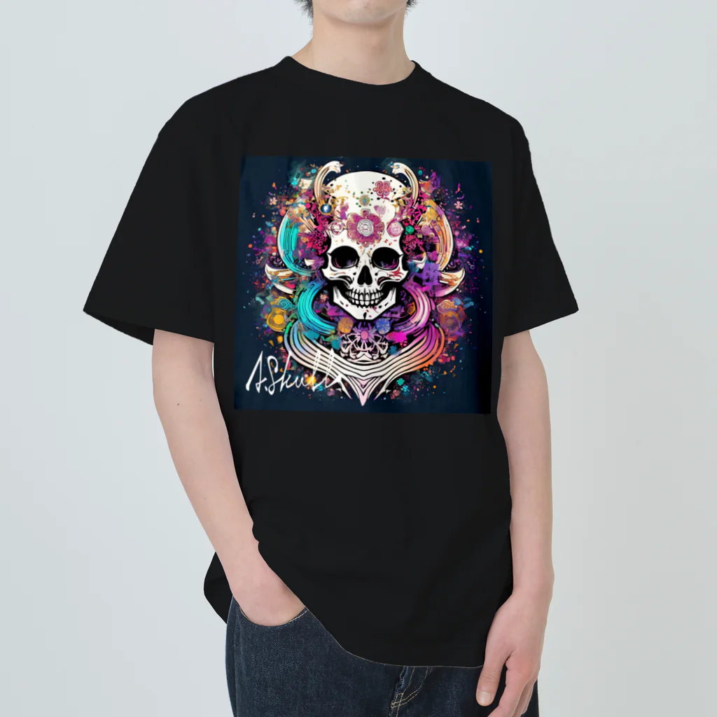 A.SkullのSkull_015 ヘビーウェイトTシャツ