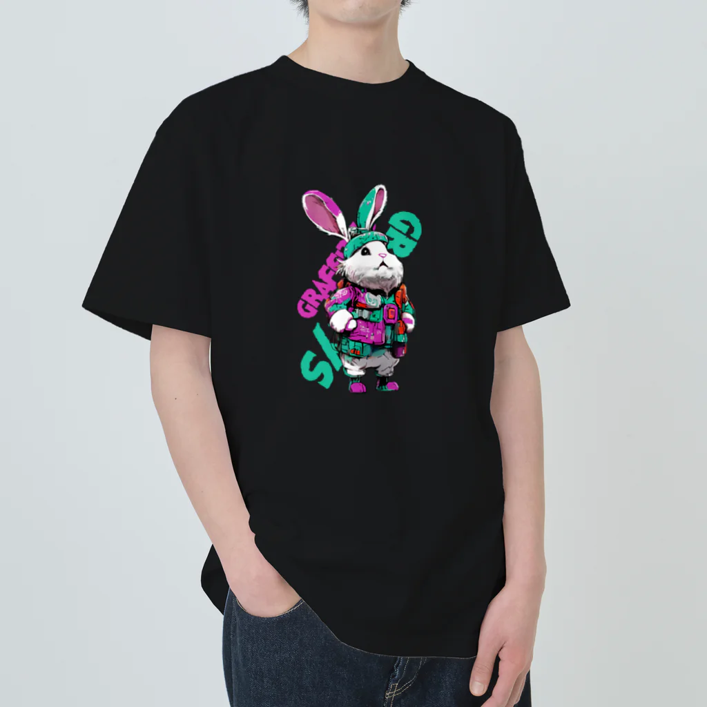 GRAFFITYのrabbit-1 ヘビーウェイトTシャツ