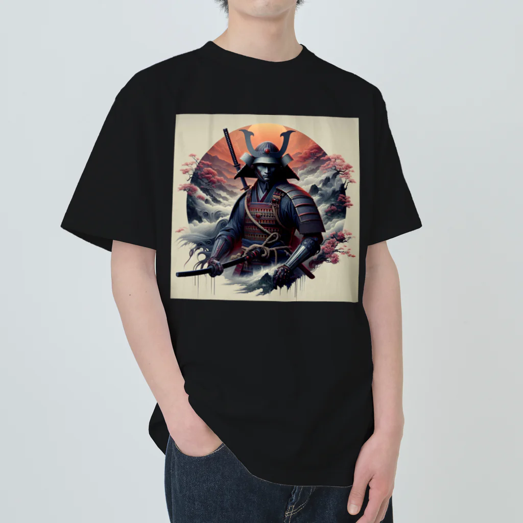 -SSK-の武将 ヘビーウェイトTシャツ