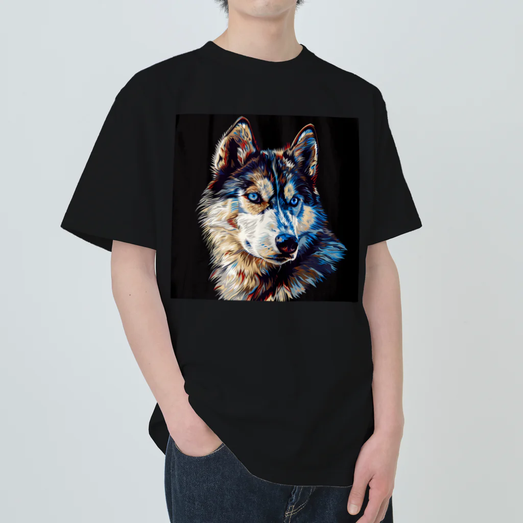 癒しさんのHuSky Heavyweight T-Shirt