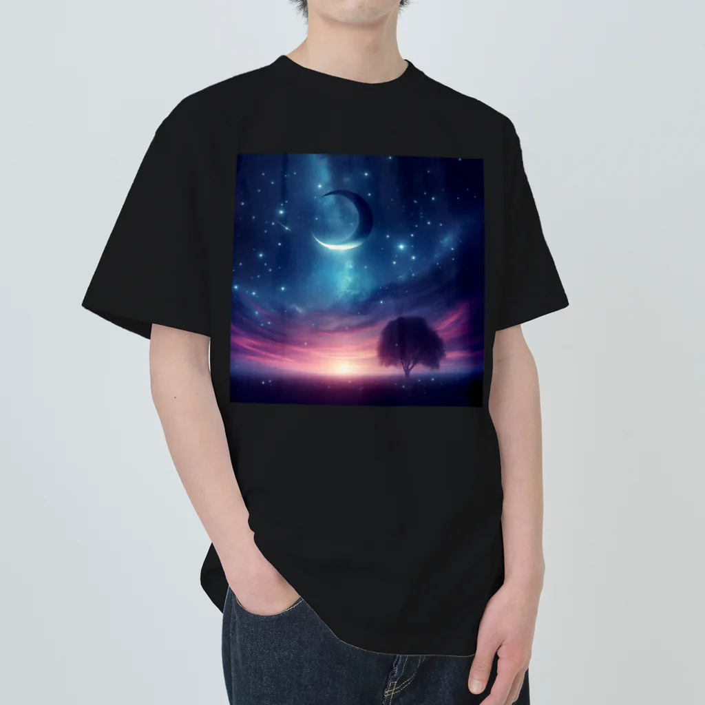 cocoraion1524の星空 ヘビーウェイトTシャツ