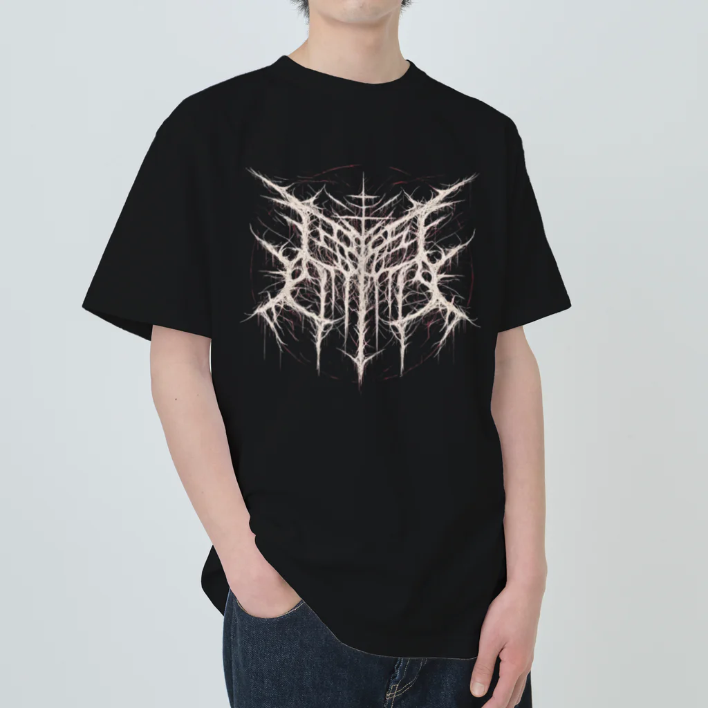 ANTHEMのデスメタルロゴ Heavyweight T-Shirt