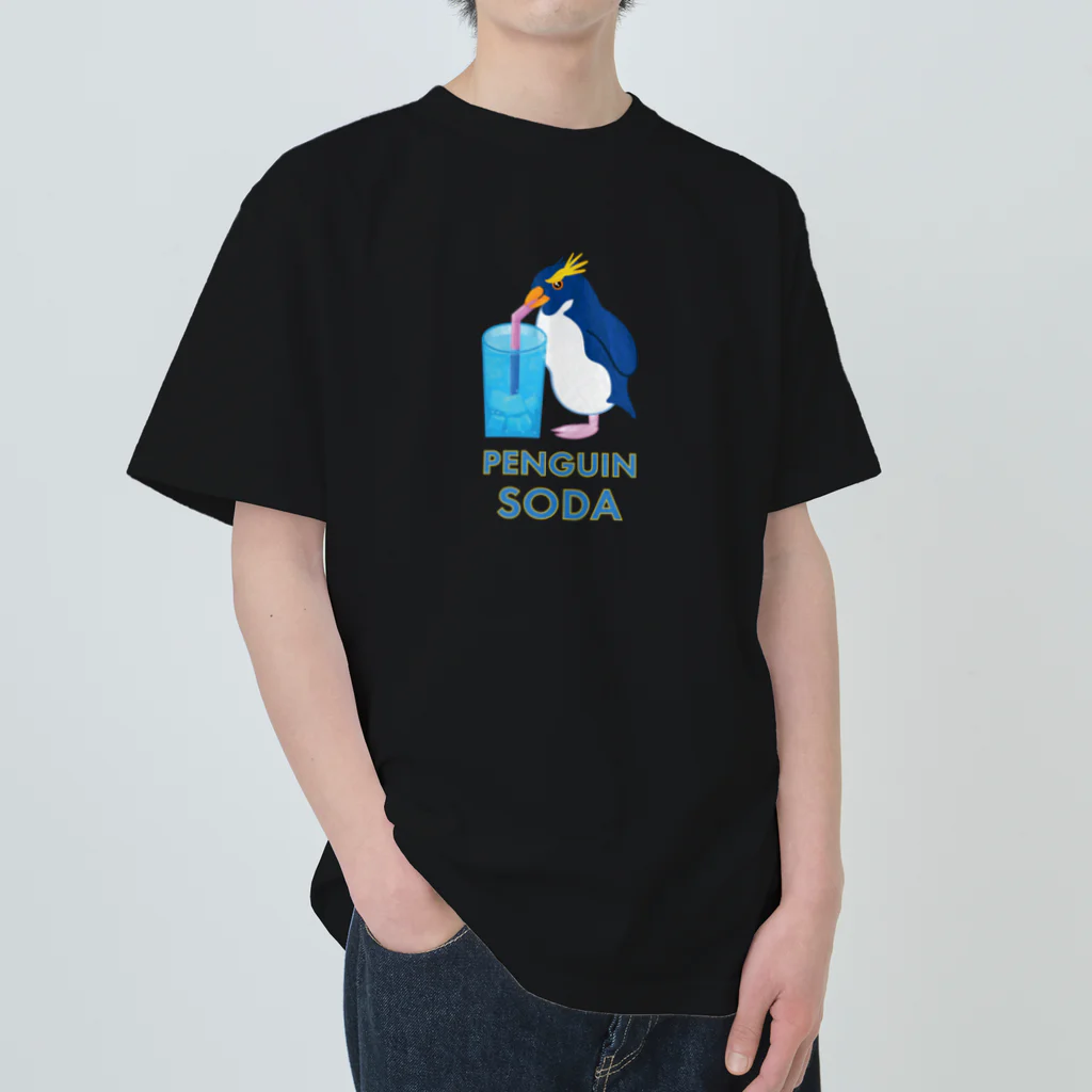 スロータイプ書店 Slowtype BooksのPENGUIN SODA ペンギンソーダ 191 ヘビーウェイトTシャツ